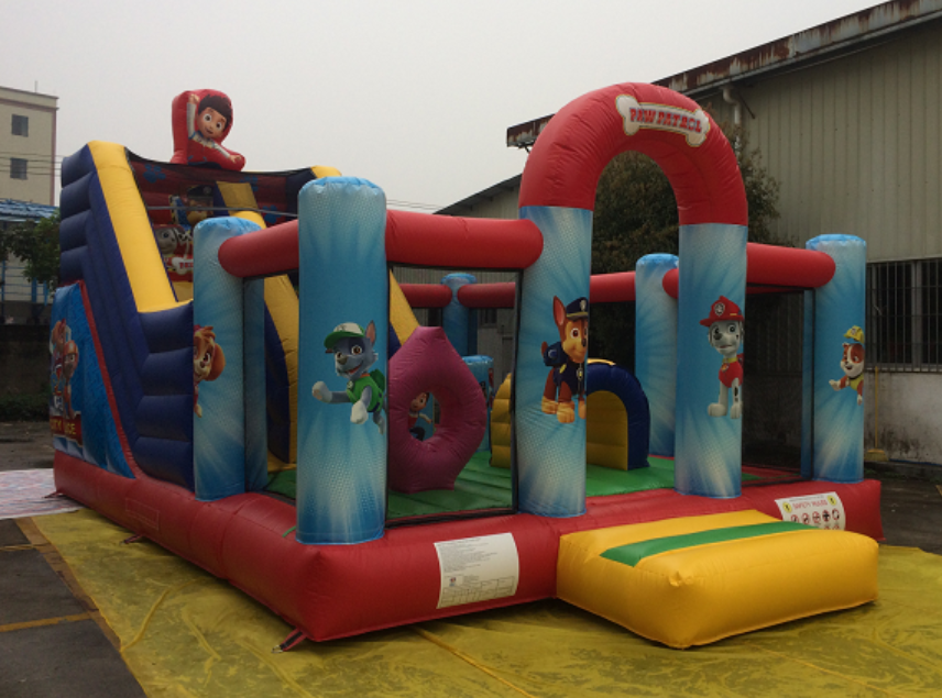 Outdoor Playground - Combo Jumping Castle