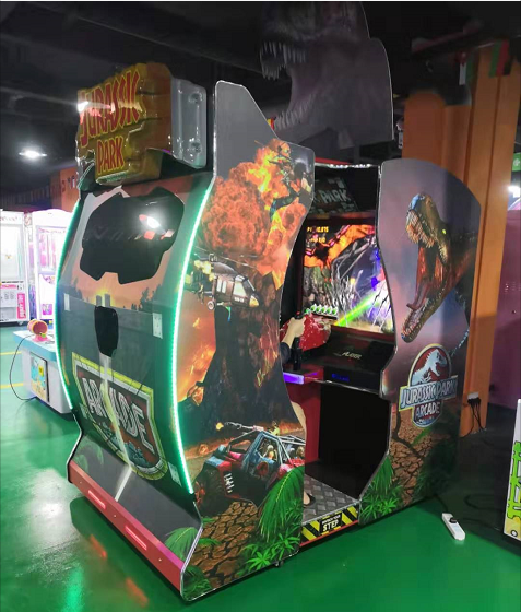 Shooting Simulator Game Console - Jurassic Park shooting game trunk