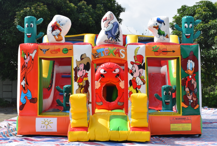 Outdoor Playground - Combo Jumping Castle