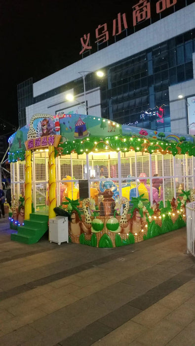 Amusement Park Rides - Spray Balls Train Rides