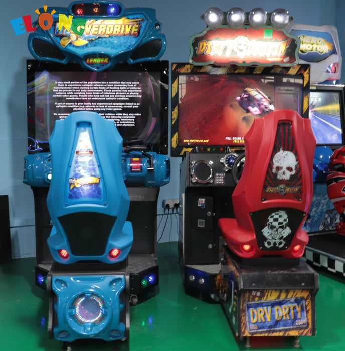 Racing Simulator Game Console - Amusement game center coin arcade motorcycle game machine dirty driving