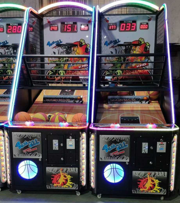 Sport Arcade Machine  - Coin Operated Basketball Game Machine