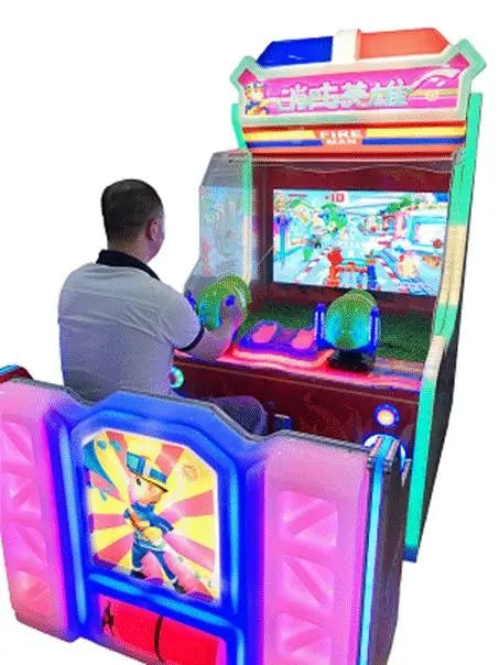 Children Game Machine - Fire Man Water Shooting Simulator Game Console