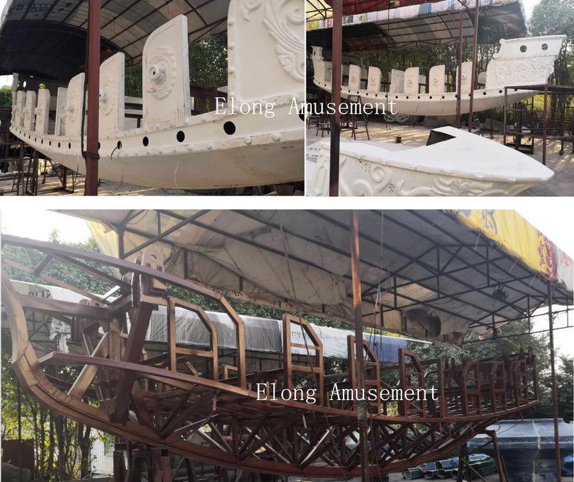 Amusement Park Rides - Excited Viking Boat