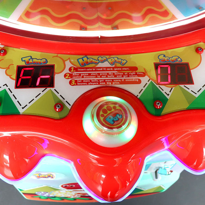 Children Game Machine - Dinosaur Mouth Capsule Toy Machine