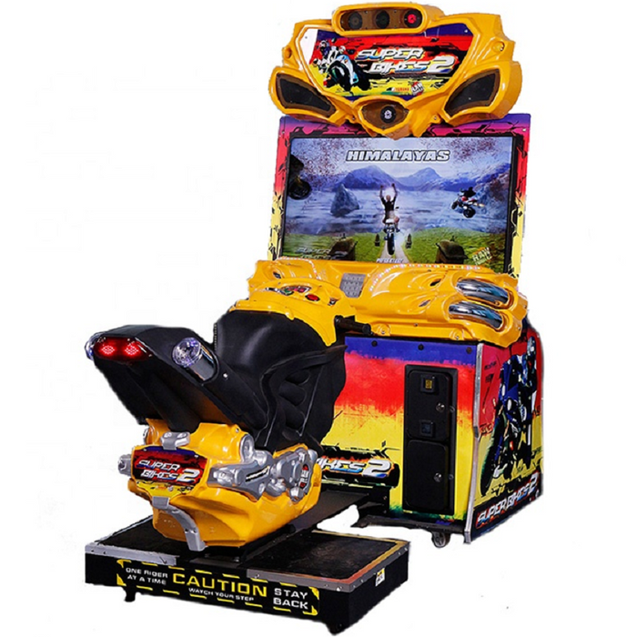 Racing Simulator Game Console - Amusement game center coin arcade motorcycle game machine FF MOTO