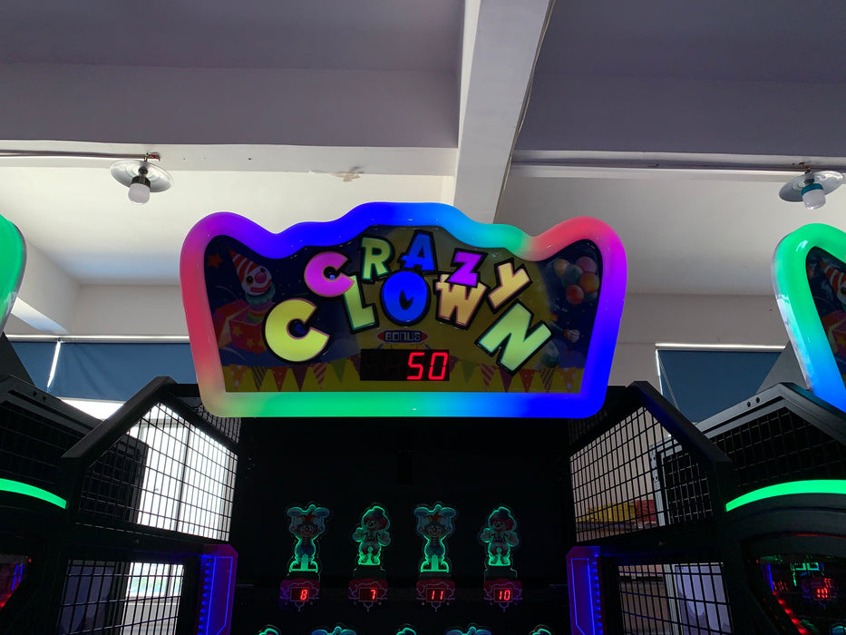 Children Game Machine - Crazy Clown Carnival Game Machine Ticket Redemption Machine