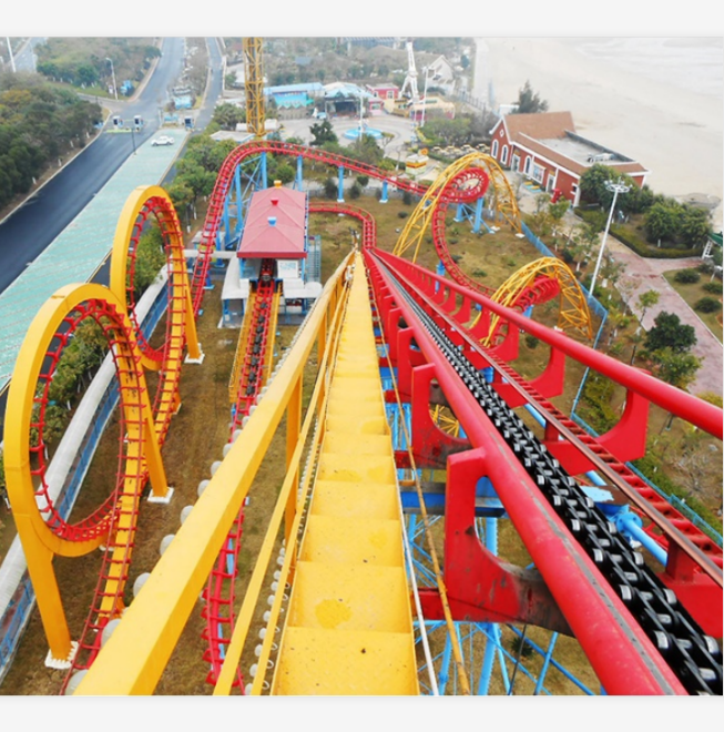 Amusement Park Rides - Ring Roller Coaster