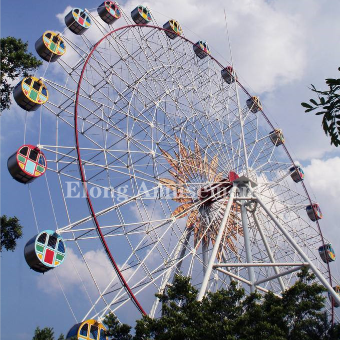 Amusement Park Rides - Park Rides Large Ferris Wheel