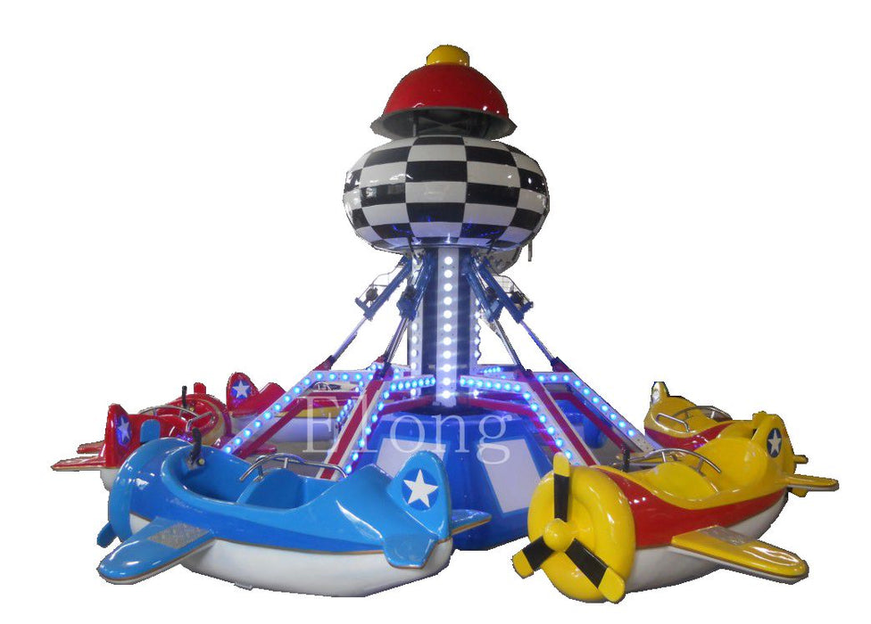 Amusement Park Rides - Self Control Airplane Plane Rides Self Control Kiddie Rides