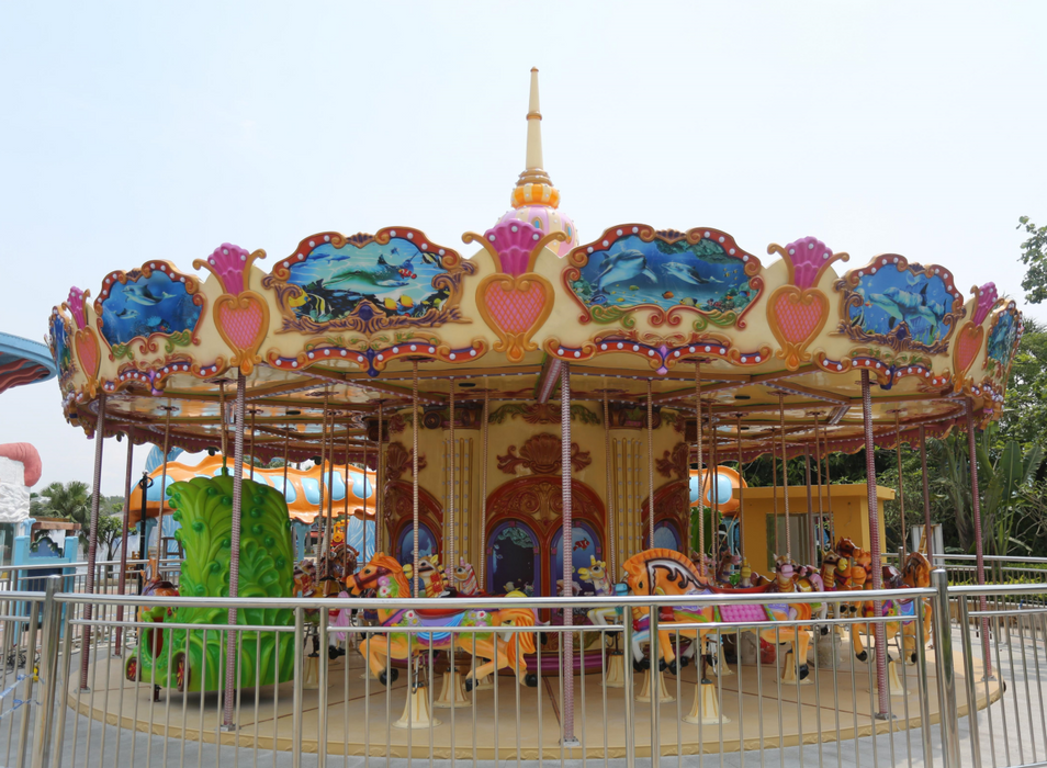 Amusement Park Rides - Go Round Carousel