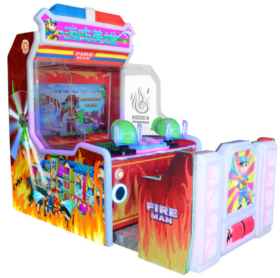 Children Game Machine - Fire Man Water Shooting Simulator Game Console