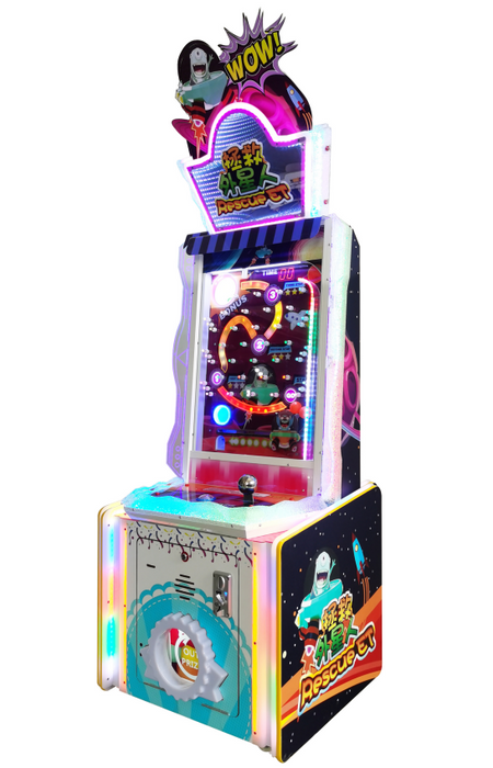 Ticket Redemption Machine - Save The Aliens Children Game Machine