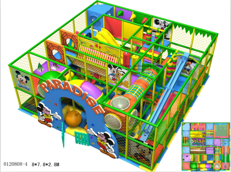 Indoor Playground - Kids Indoor Tunnel Playground