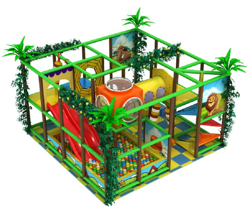 Indoor Playground - Kids Indoor Tunnel Playground