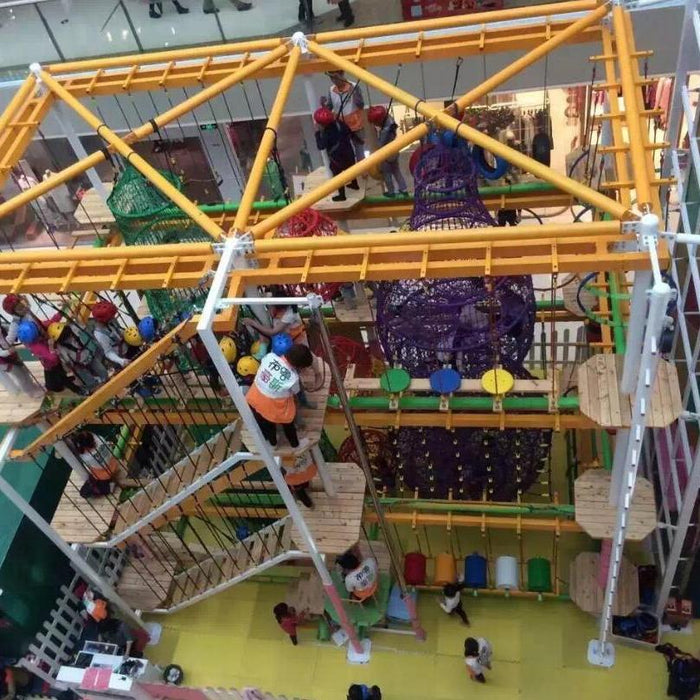 Indoor Playground - Kids Commercial Indoor Gym Rope Course