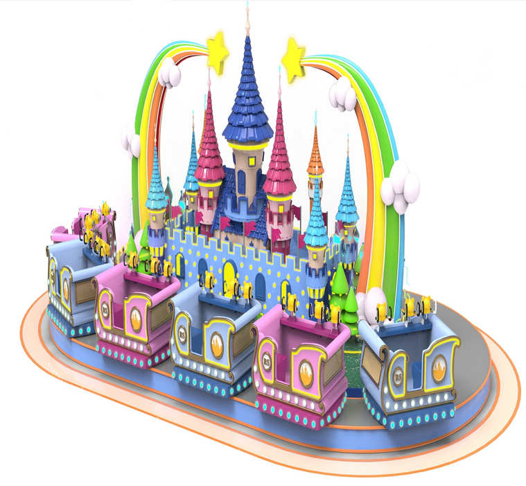 Amusement Park Rides - 18P Castles Water Shooting Outdoor Game