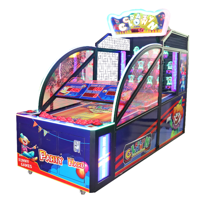 Children Game Machine - Crazy Clown Carnival Game Machine Ticket Redemption Machine