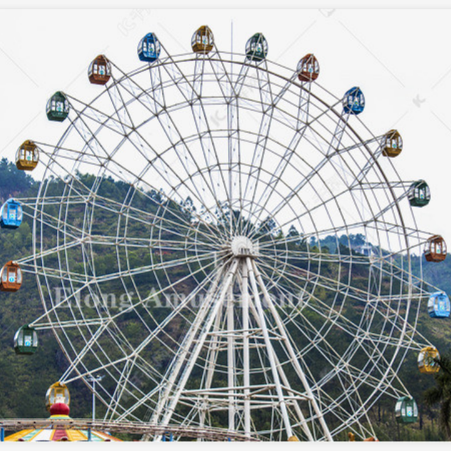 Amusement Park Rides - Amusement Park Ferris Wheel