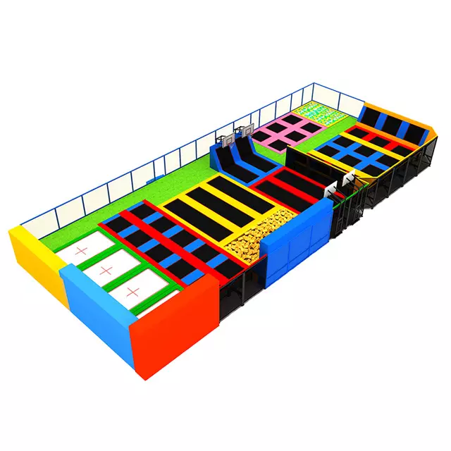 Indoor Playground - Indoor Trampoline Playground Equipment