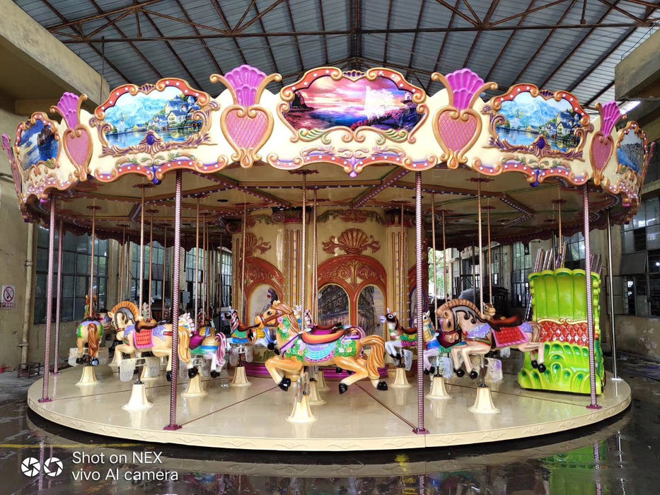 Amusement Park Rides - Carousel Horse Ride