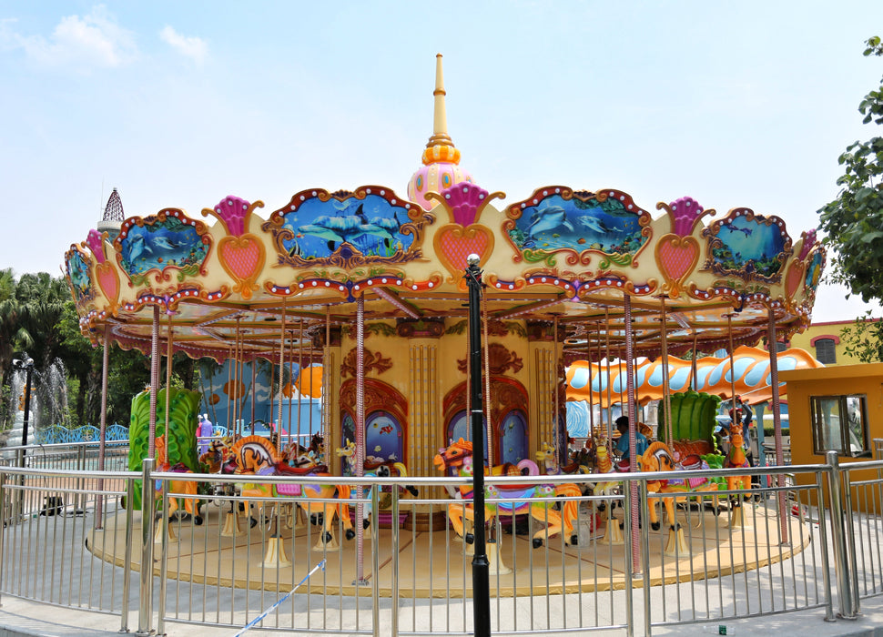 Amusement Park Rides - Carousel Horse Ride