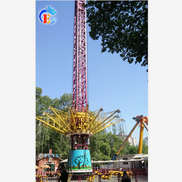 Amusement Park Rides - Thrilling Attractions Sky Flyer