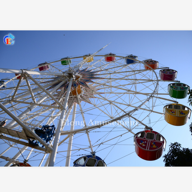 Amusement Park Rides - Park Rides Large Ferris Wheel