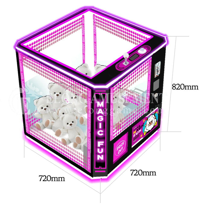 Claw Machine - Single Rubik's Cube Crane Machine