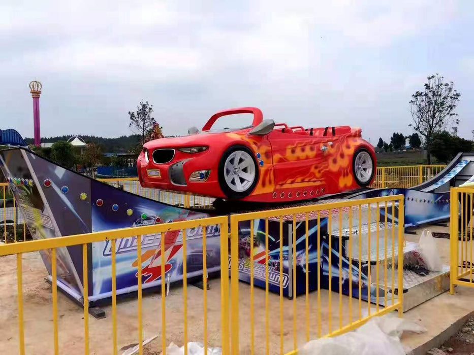 Amusement Park Rides - Crazy Racing Car