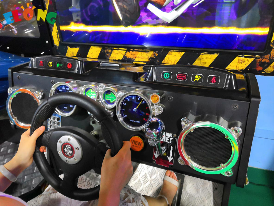 Amusement game center coin arcade motorcycle game machine dirty driving