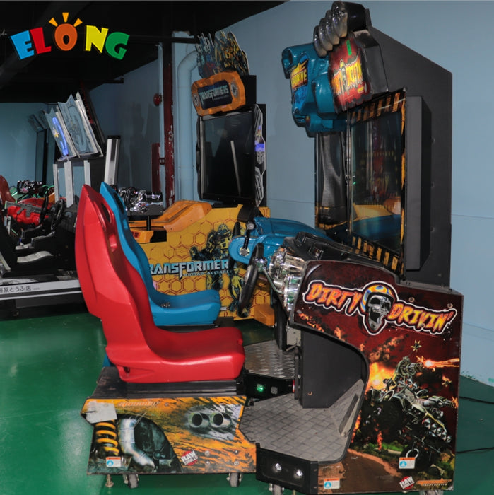 Amusement game center coin arcade motorcycle game machine dirty driving