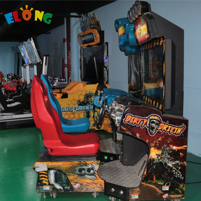 Racing Simulator Game Console - Amusement game center coin arcade motorcycle game machine dirty driving