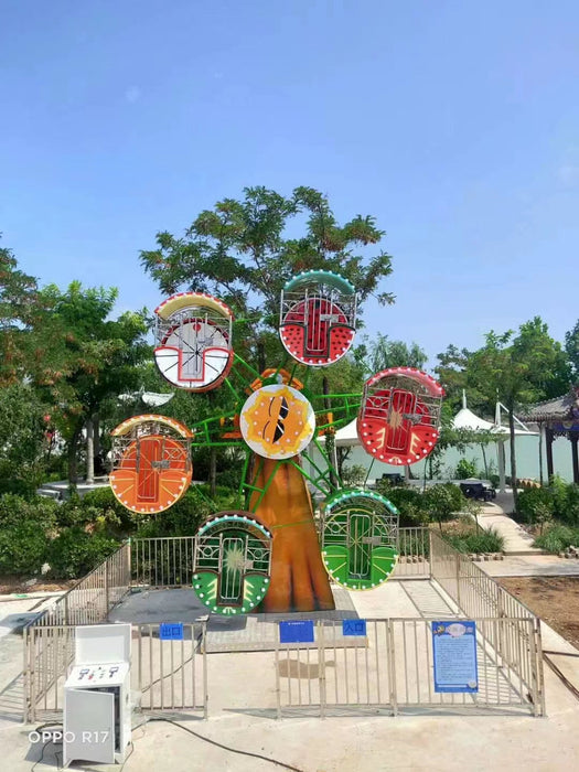 Amusement Park Rides - Single-Sided Fruit Ferris Wheel