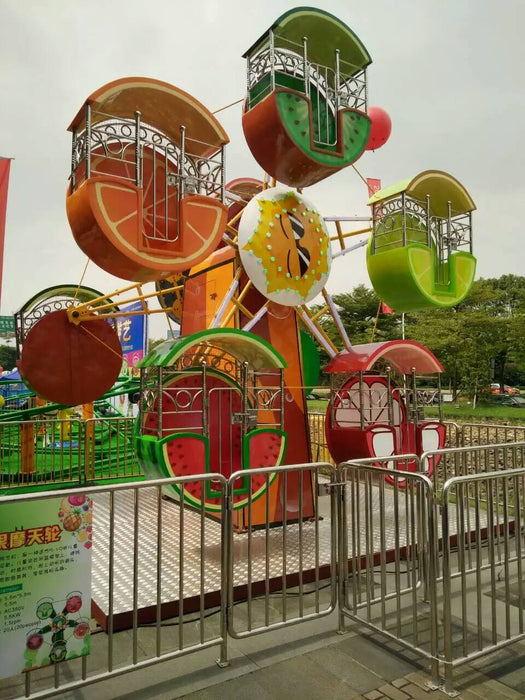 Amusement Park Rides - Single-Sided Fruit Ferris Wheel