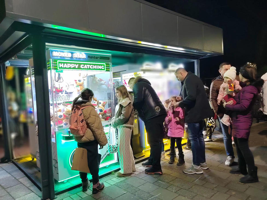 Elong Coin-Operated Plastic Gift Machine for Indoor Amusement Parks Kids and Adults