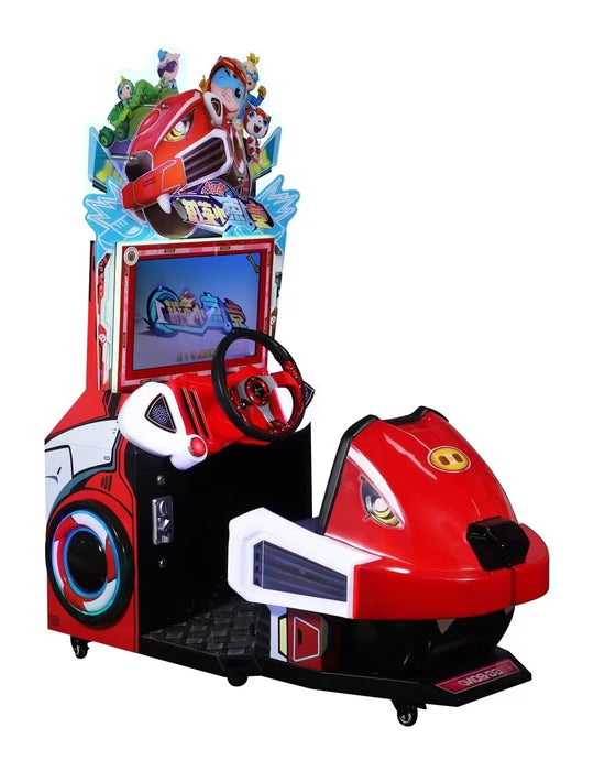 Racing Heroes Durable Fiberglass for Racing Arcade Game with 1-Year Warranty English-Speaking