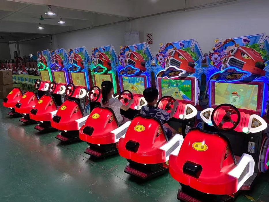 Racing Heroes Durable Fiberglass for Racing Arcade Game with 1-Year Warranty English-Speaking