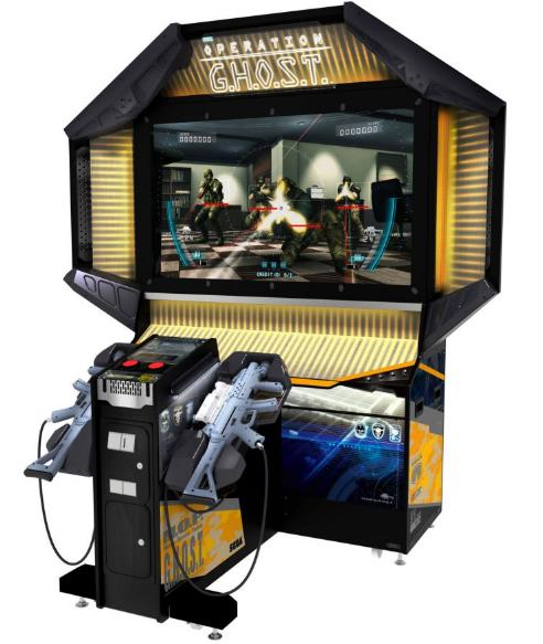 Amusement game center coin arcade ghost squad game machine