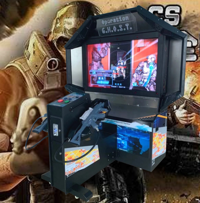 Shooting Simulator Game Console - Amusement game center coin arcade ghost squad game machine