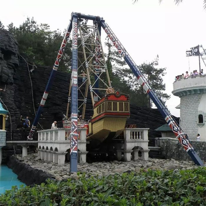 Amusement Park Rides - Super Big Pirate Ship