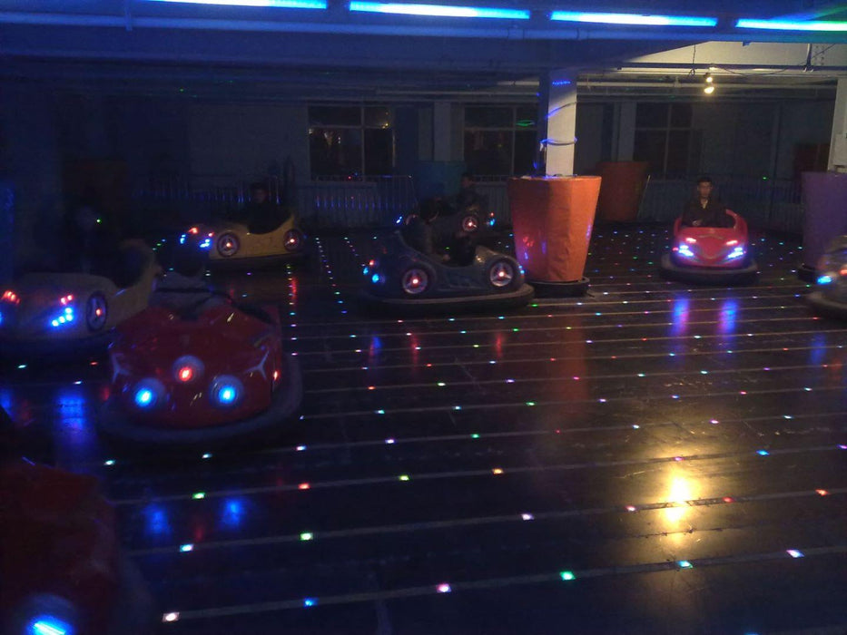 Amusement Park Rides - Bump Car floor with lights