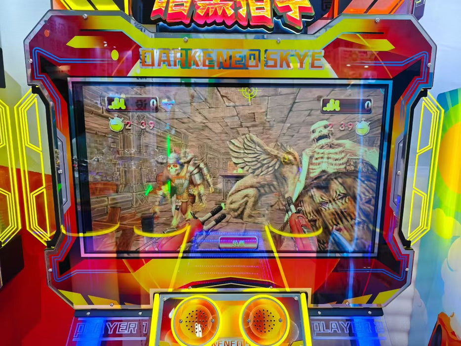 Arcarpse Indoor Dark Hunters Game Shooting Machine 1-Year Warranty Fiberglass Construction 220v English Language