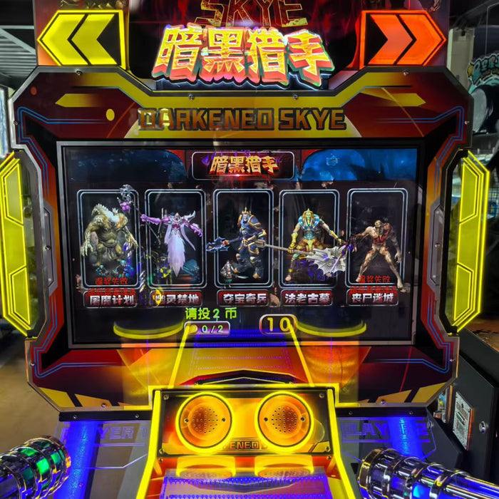 Arcarpse Indoor Dark Hunters Game Shooting Machine 1-Year Warranty Fiberglass Construction 220v English Language