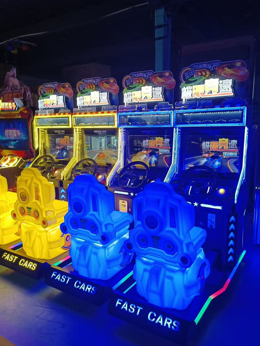 Kid Racing Car Arcade Machine Fun Coin Operated Kids' Games Sale for Children