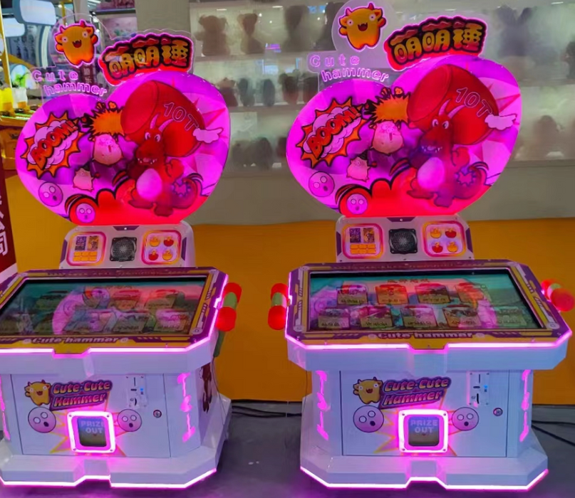 Children Game Machine - Hammer Hitting Video Games Amusement