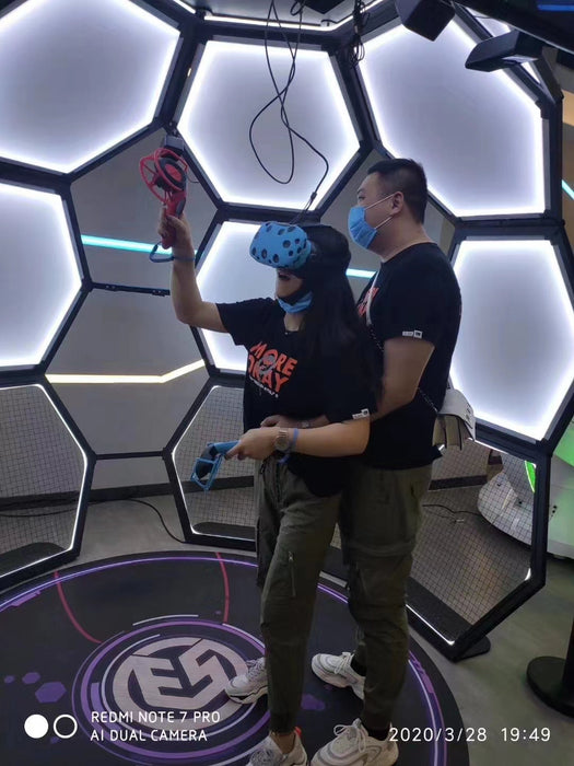 VR Simulator Game Console - VR Spherical Space