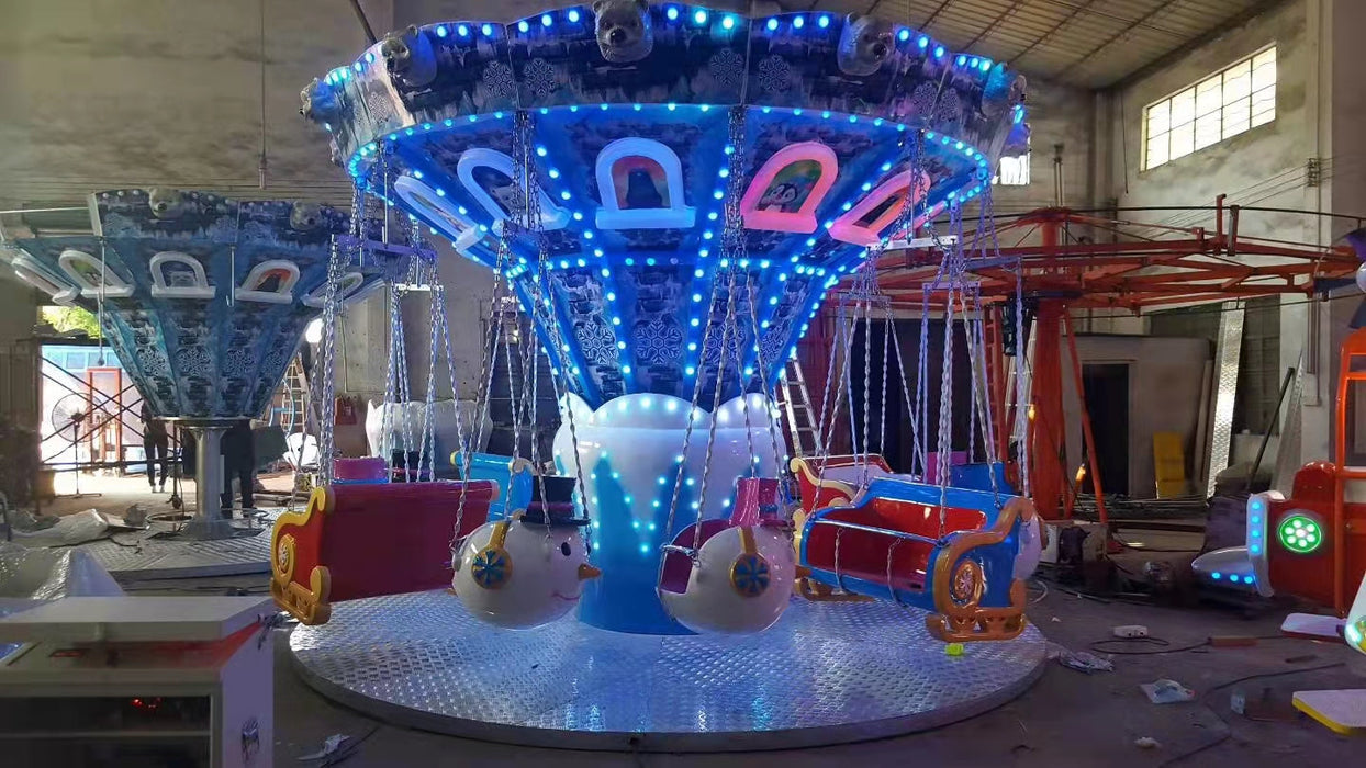 Amusement Park Rides - 12 Seat Mini Flying Chair