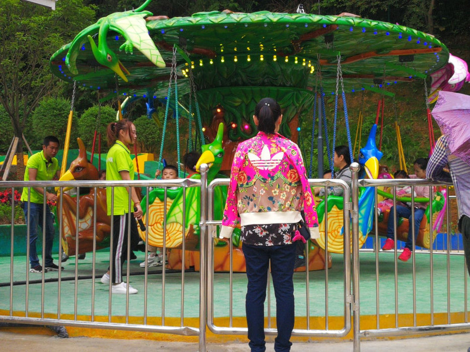 Amusement Park Rides - 16 Seats Shaking Head Flying Chair