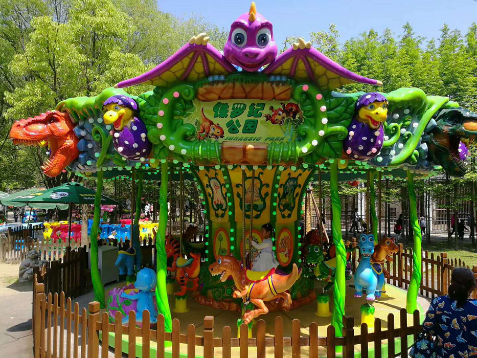 Amusement Park Rides - 18 Seats Jurassic Carousel